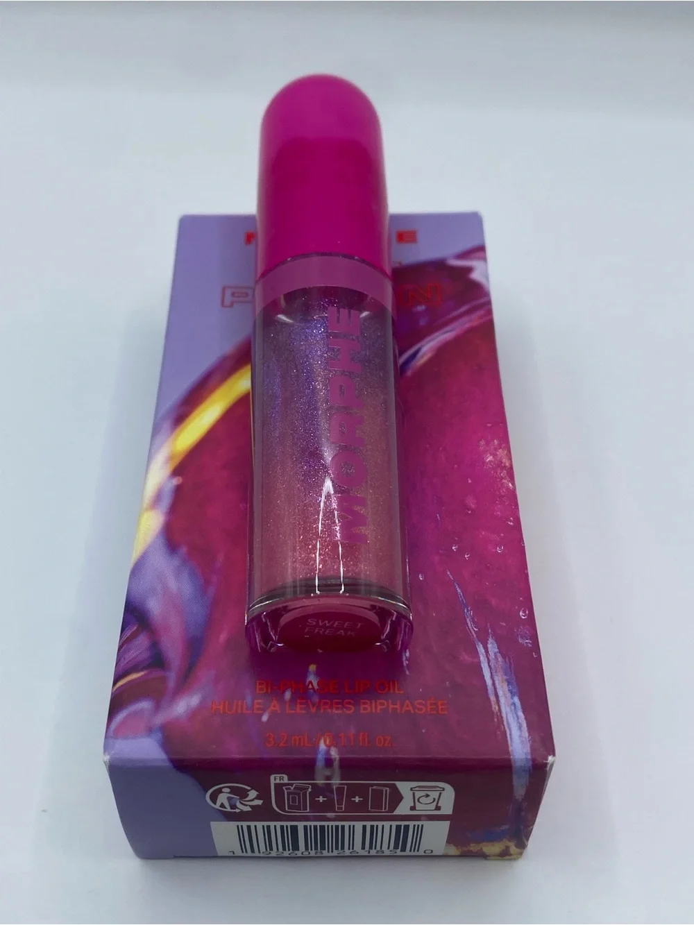 Morphe Lust Potion Bi Phase Lip Oil Gloss Sweet‎ Freak 3.2mL / 0.11 fl oz NIB